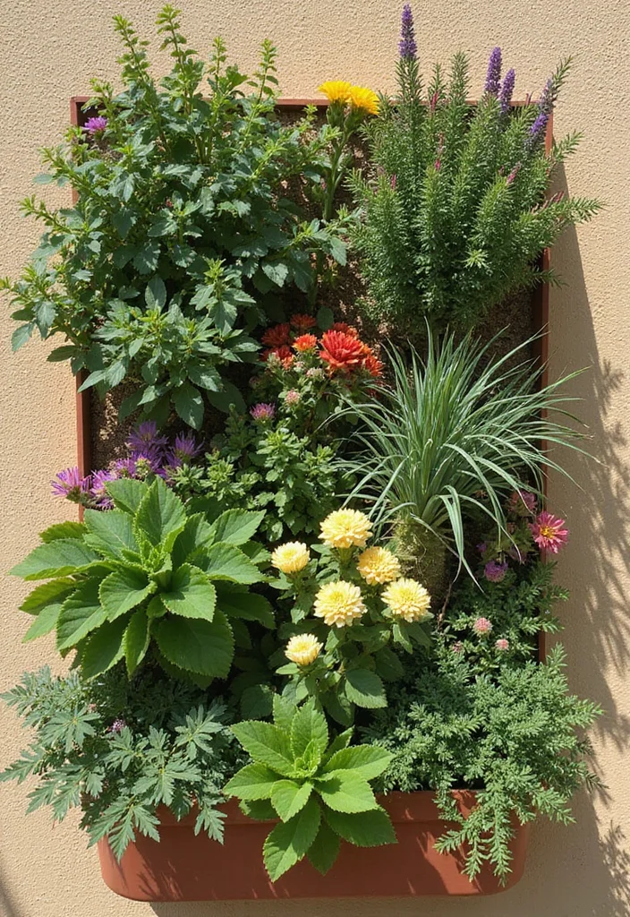 12 Southwest Backyard Ideas with Warm Desert Style 100 12 Southwest Backyard Ideas with Warm Desert Style - 10. Lush Vertical Gardens