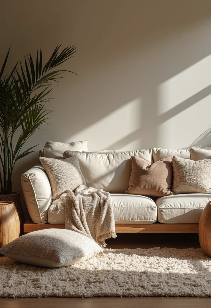 12 Split Living Room Ideas to Improve Layout and Flow - 7. Textured Elements