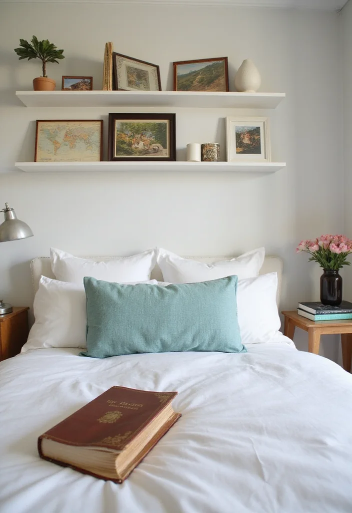 12 White Wall Bedroom Ideas for Clean Modern Simplicity - 12. Personal Touches