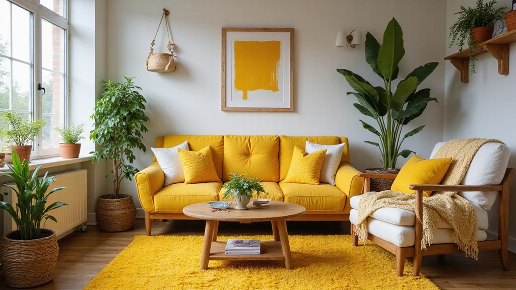 12 Yellow Living Room Ideas for Bright Cheerful Spaces