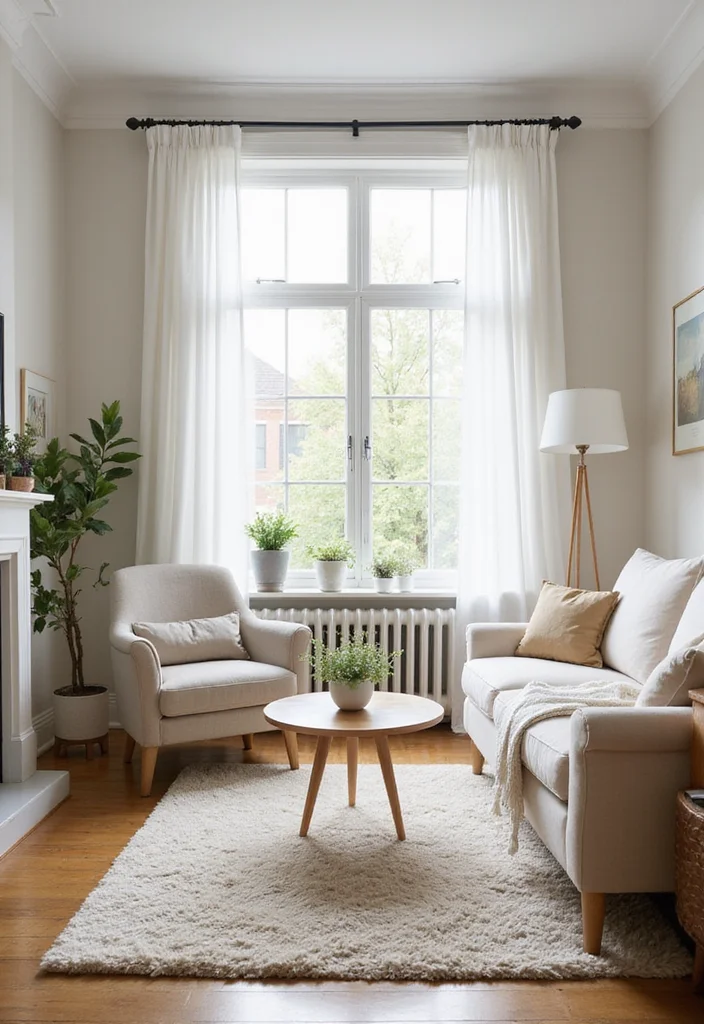 12 Zen Living Room Ideas for Calm Minimal Serenity - 1. Embrace Neutral Color Palettes