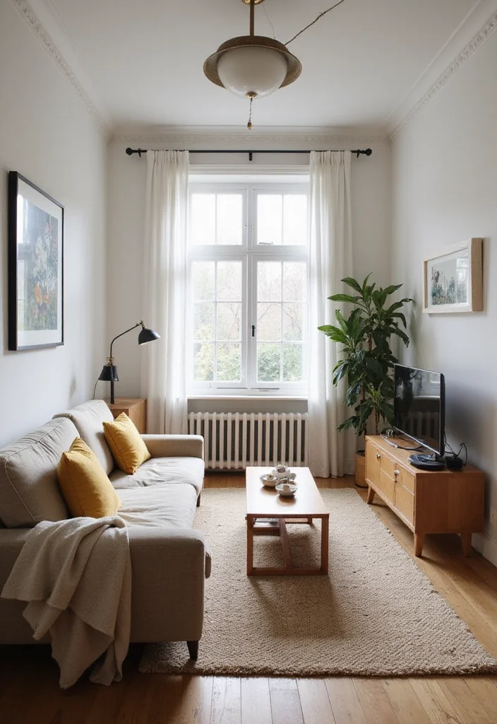 12 Zen Living Room Ideas for Calm Minimal Serenity - 10. Use Open Space Wisely