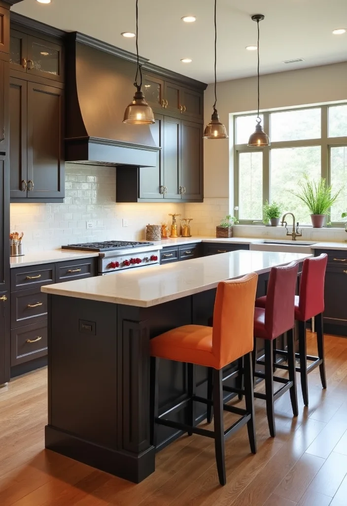 14 Kitchen Breakfast Bar Ideas for Casual Dining and Prep 56 14 Kitchen Breakfast Bar Ideas for Casual Dining and Prep - 6. U-Shaped Breakfast Bar