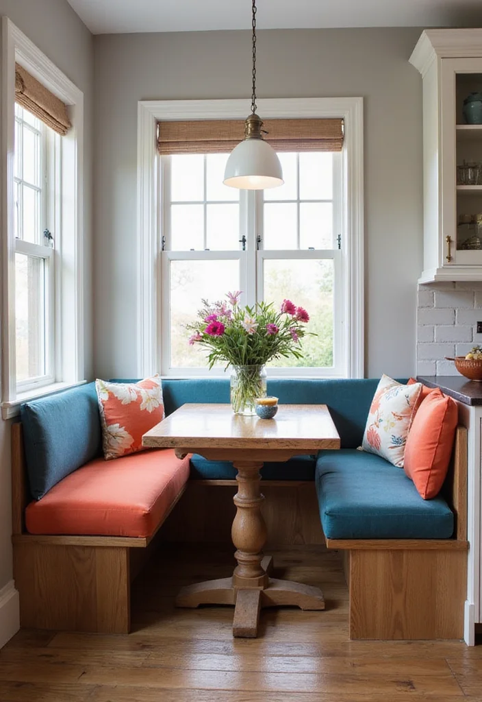 14 Kitchen Breakfast Bar Ideas for Casual Dining and Prep 67 14 Kitchen Breakfast Bar Ideas for Casual Dining and Prep - 7. Stylish Bench Seating