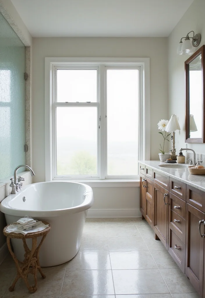 14 Modern Guest Bathroom Ideas for a Stylish Easy Upgrade - 12. Natural Light Enhancement