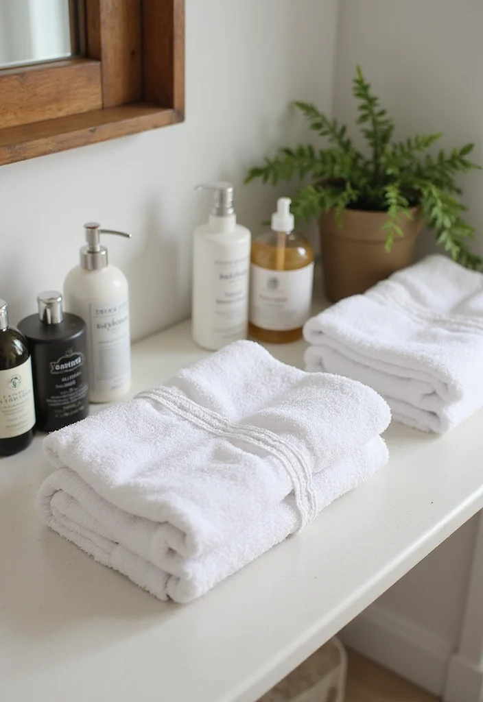 14 Modern Guest Bathroom Ideas for a Stylish Easy Upgrade - 13. Thoughtful Amenities