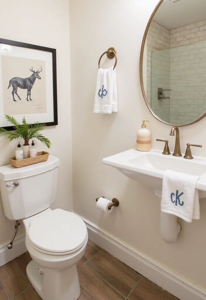 14 Modern Guest Bathroom Ideas for a Stylish Easy Upgrade - 14. Personalized Touches