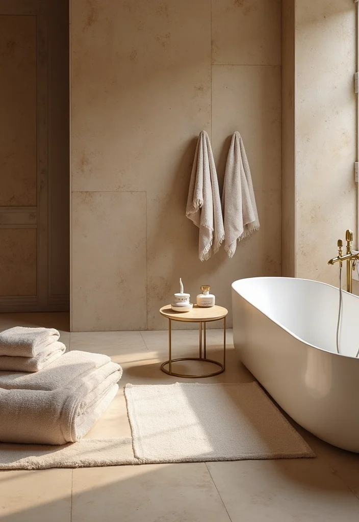 14 Modern Guest Bathroom Ideas for a Stylish Easy Upgrade - 3. Luxurious Textures