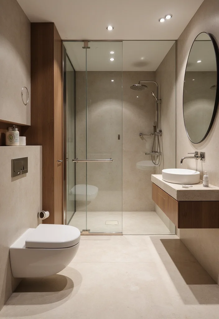 14 Modern Guest Bathroom Ideas for a Stylish Easy Upgrade - 9. High-Tech Features