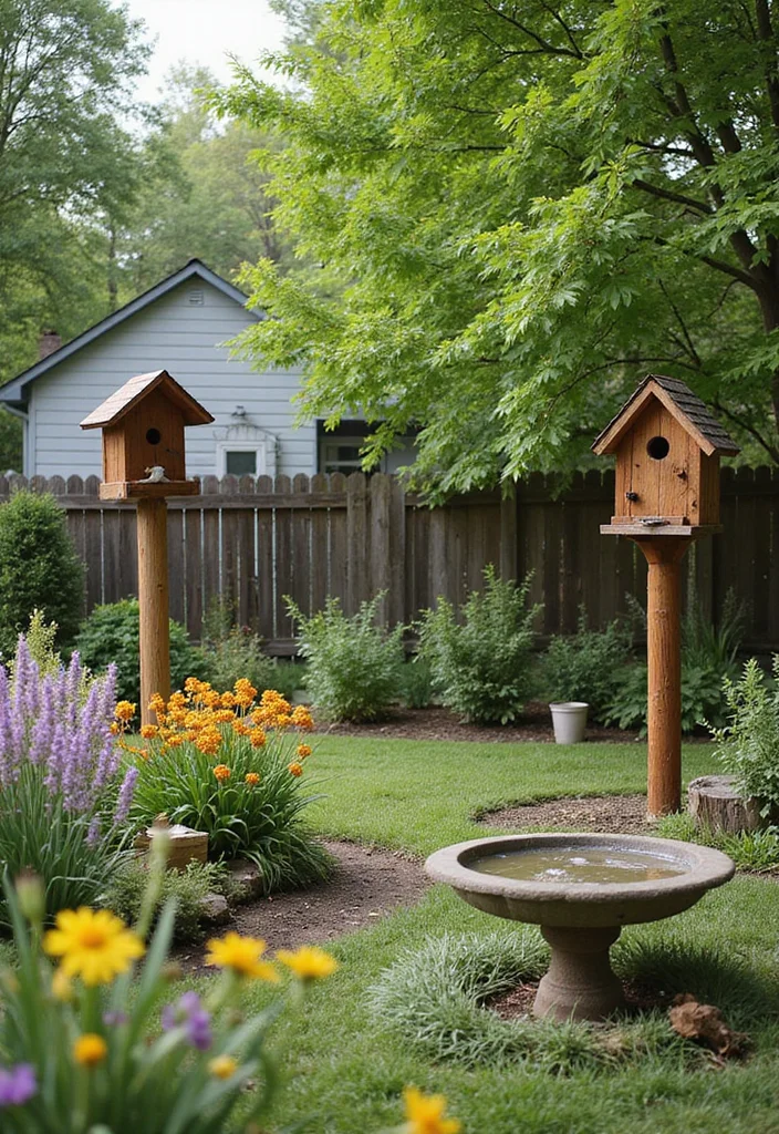 14 New Home Backyard Ideas for a Fresh Functional Start - 13. Wildlife Habitats: Nature's Allies