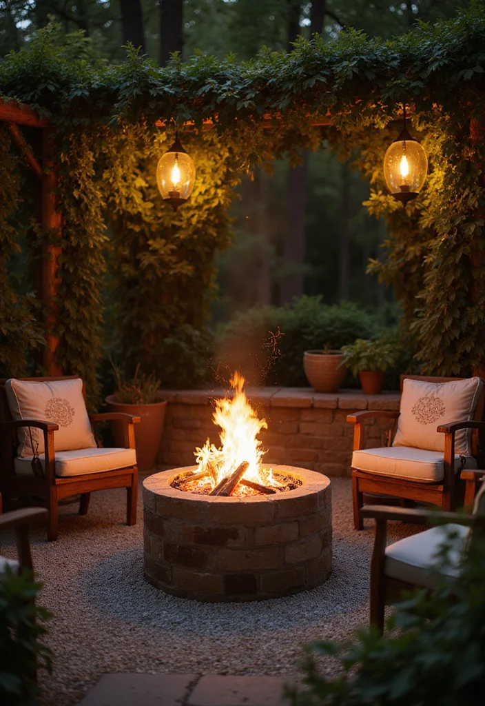 14 New Home Backyard Ideas for a Fresh Functional Start - 4. Fire Pit Zones: Cozy Gathering Spaces