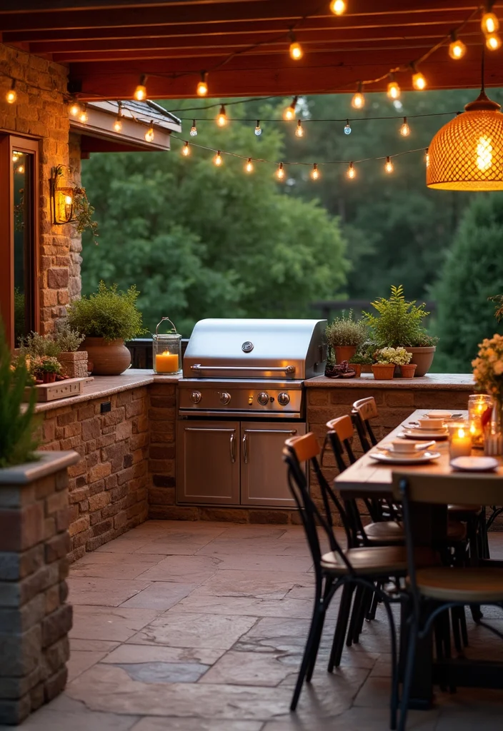 14 New Home Backyard Ideas for a Fresh Functional Start - 6. Outdoor Cooking Spaces: Culinary Creativity