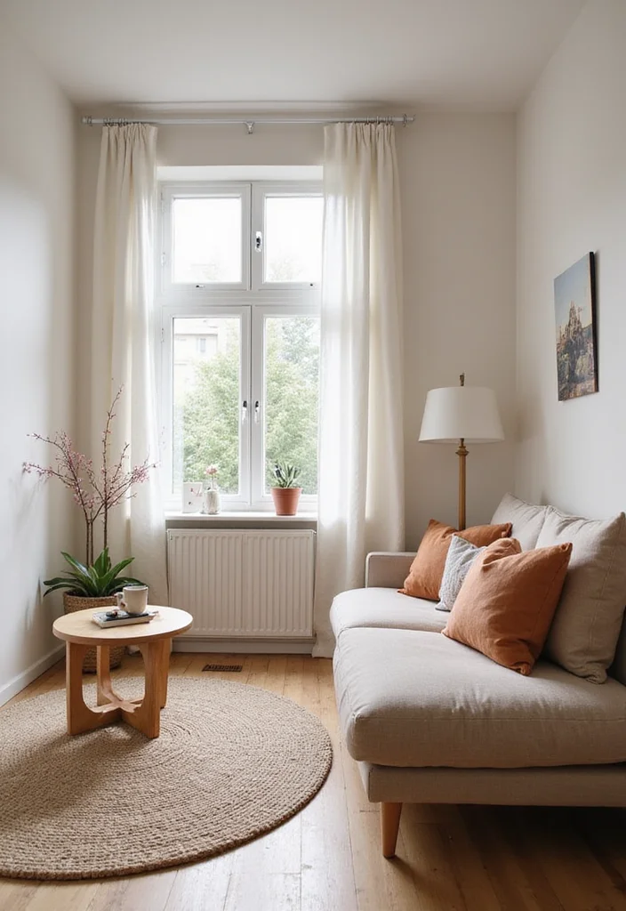 14 Scandinavian Living Room Ideas for Clean Minimal Warmth - 1. Soft Neutrals and Earthy Tones