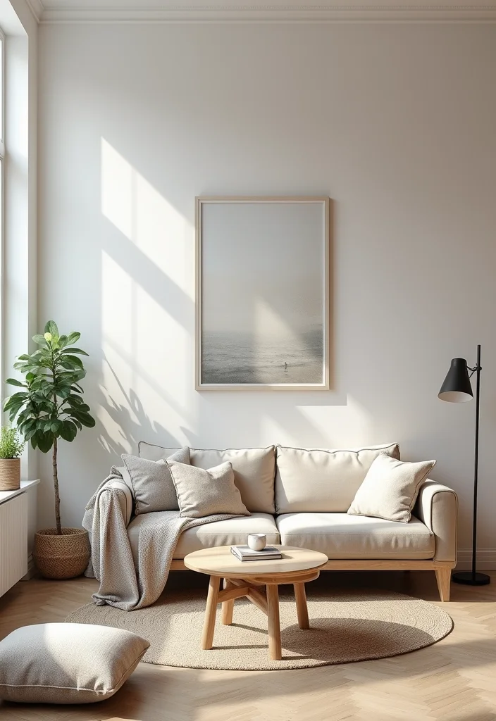 14 Scandinavian Living Room Ideas for Clean Minimal Warmth - 11. Open and Airy Layout