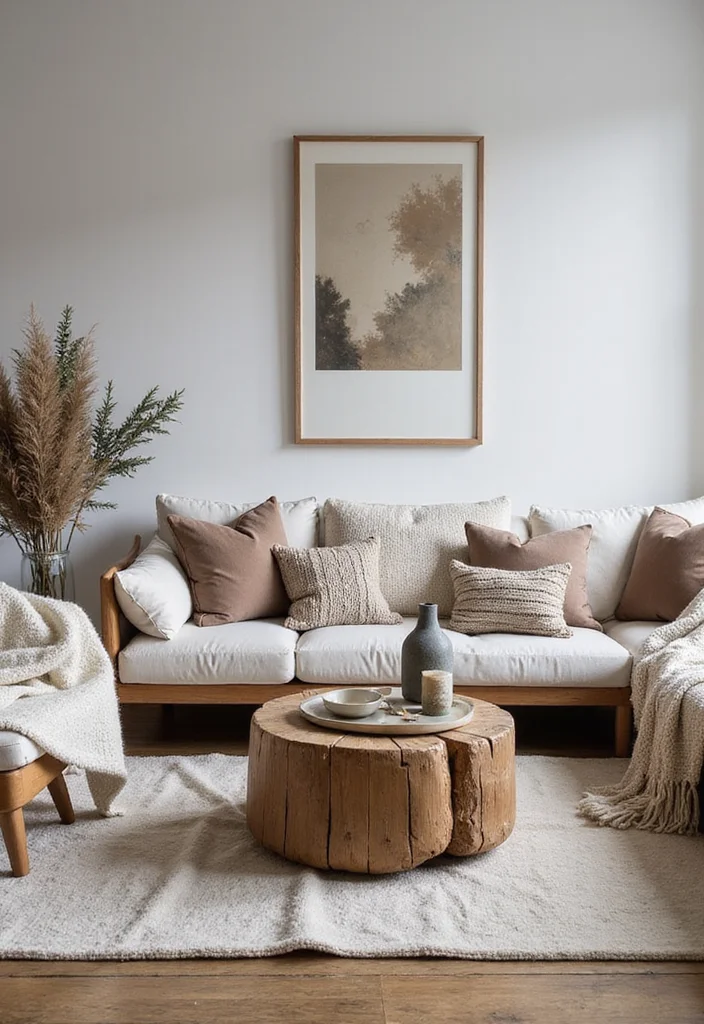 14 Scandinavian Living Room Ideas for Clean Minimal Warmth - 7. Layering Textures