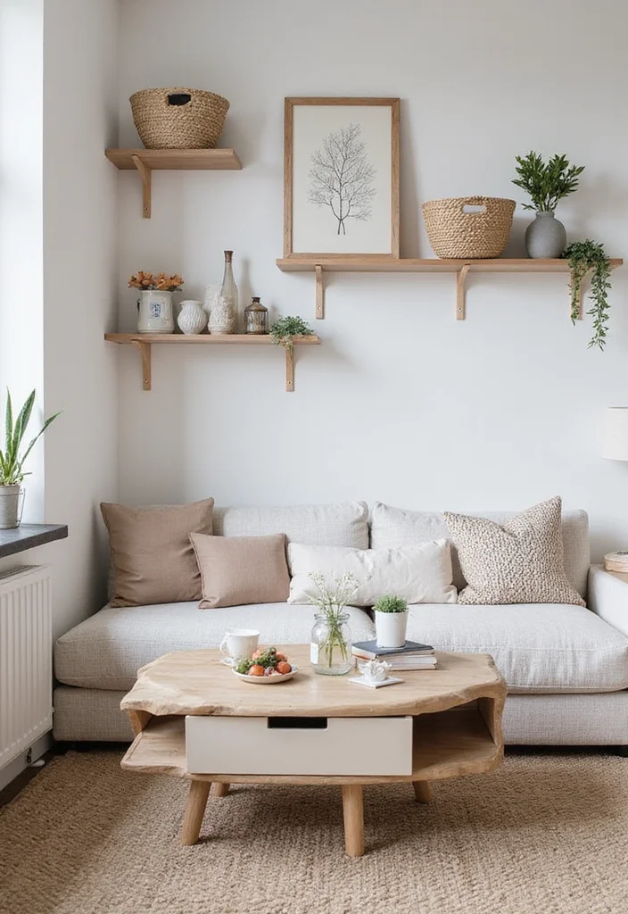 14 Scandinavian Living Room Ideas for Clean Minimal Warmth - 8. Functional Storage Solutions