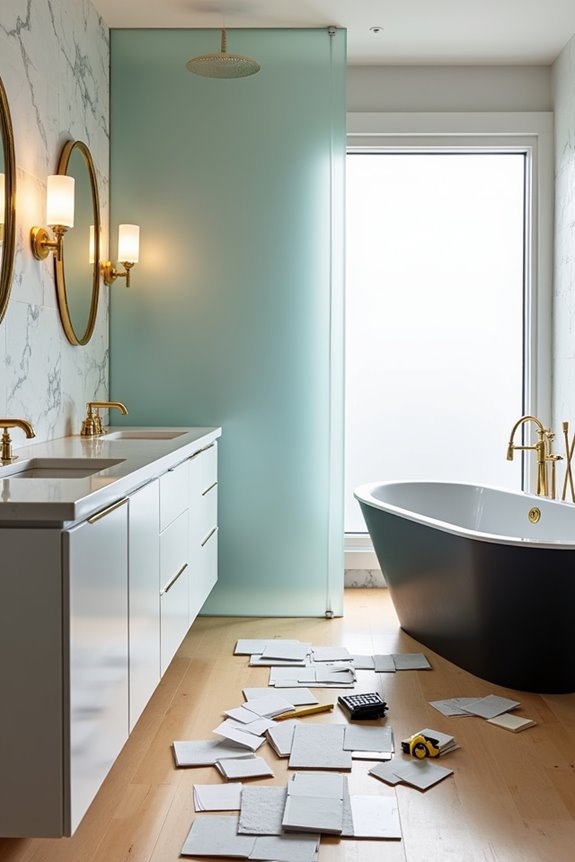 bathroom remodel timeline and scope durations