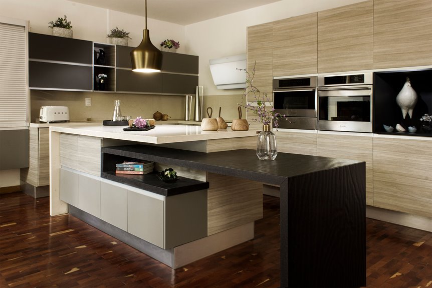 five stylish ways above cabinets