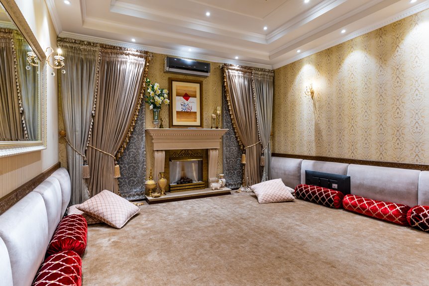 living room one or two words