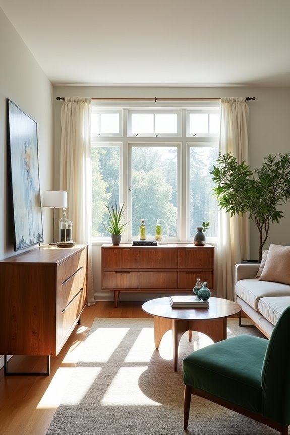 modern backbone with vintage accents