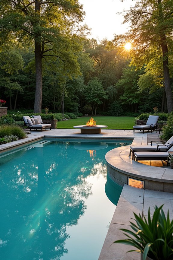 pools fire pits landscaping roi details