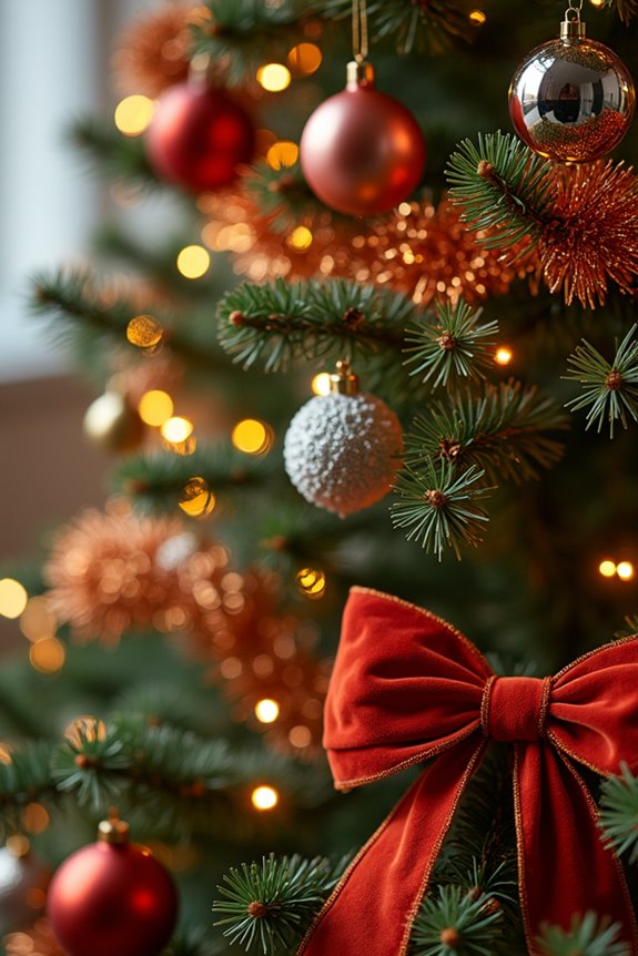 retro lighting nostalgic glow vintage tree