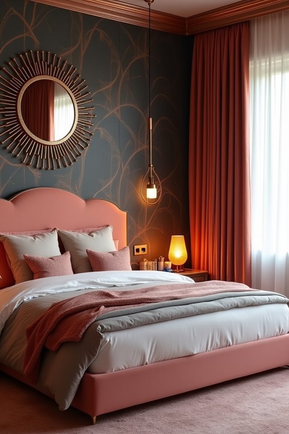 New Retro Mod Decor: A Complete Guide 6 retro mod bedroom bold geometry romance