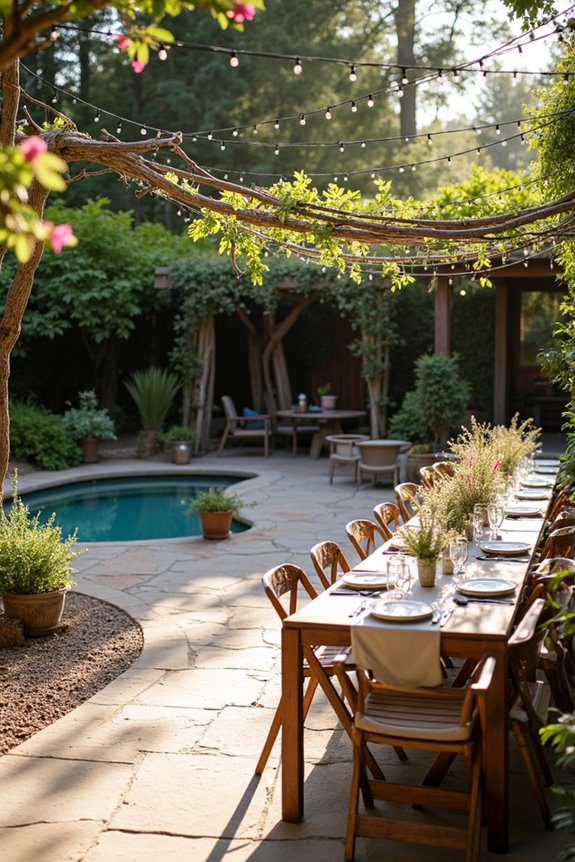 seasonal themed outdoor gathering spaces