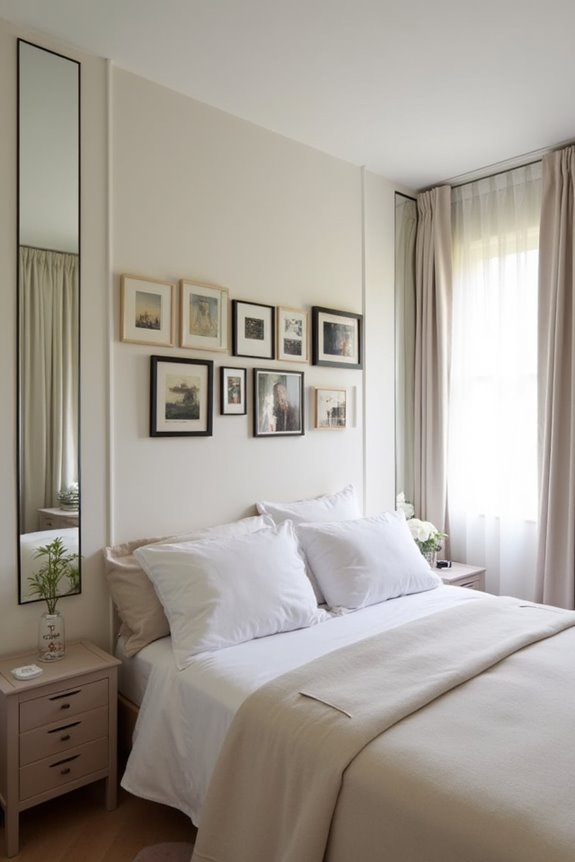 small art mirrors expand space