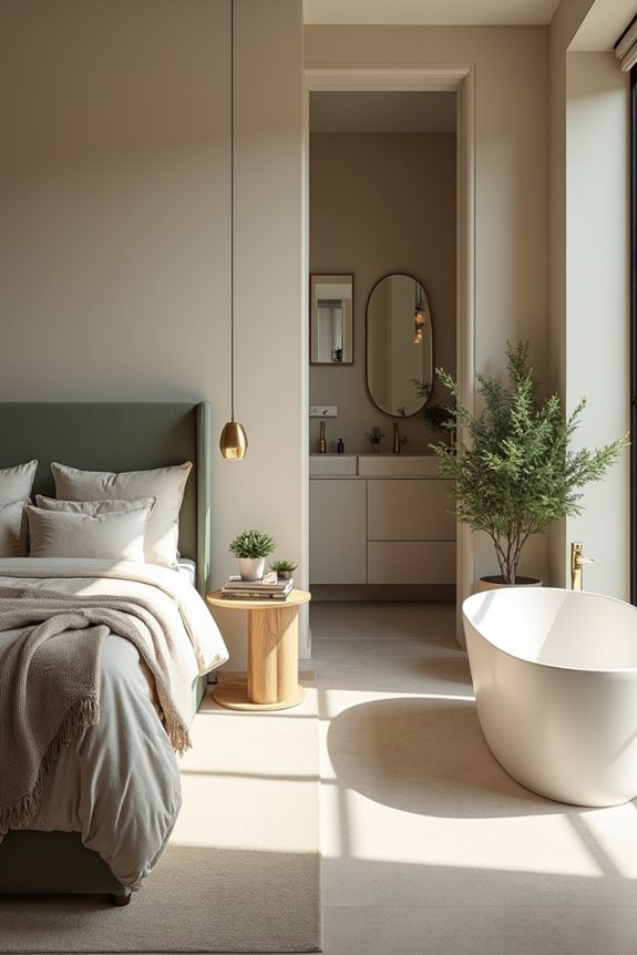 soft neutrals warm lighting harmony