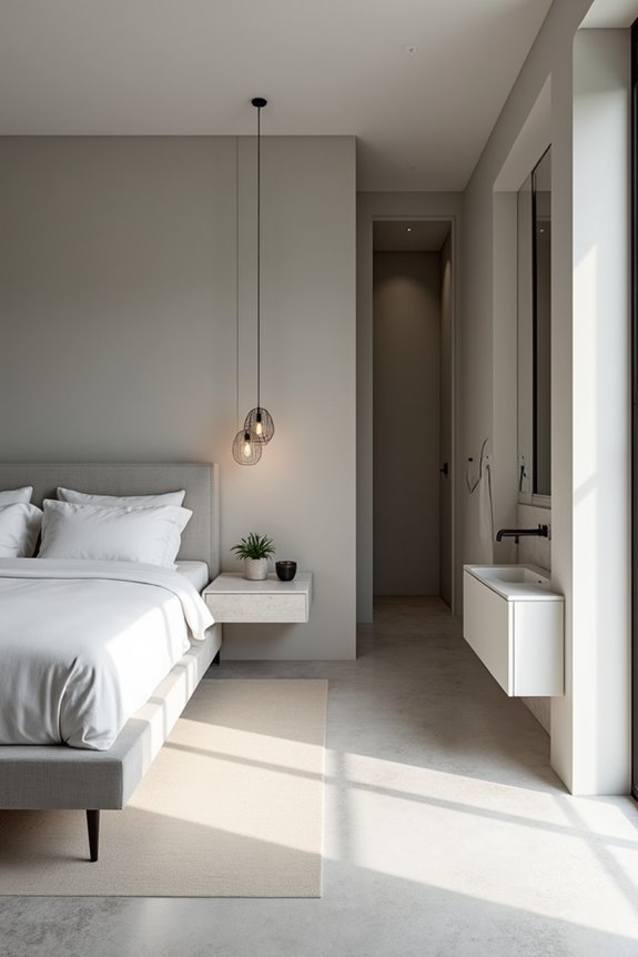 unified minimalist luxury living spaces