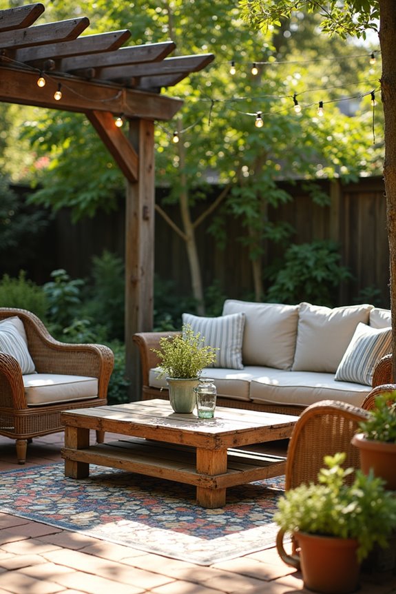 upcycled outdoor furniture transformations