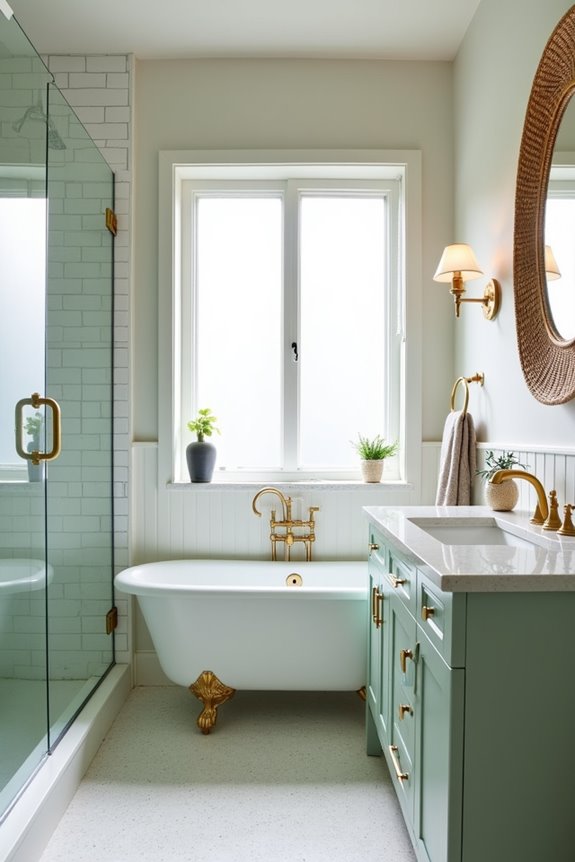 How to Decorate a Retro Bathroom: Essential Tips and Ideas 6 vintage charm meets durable modern materials